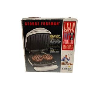 George Foreman GR10A Lean Mean Fat Reducing Grilling Machine - White (2000)